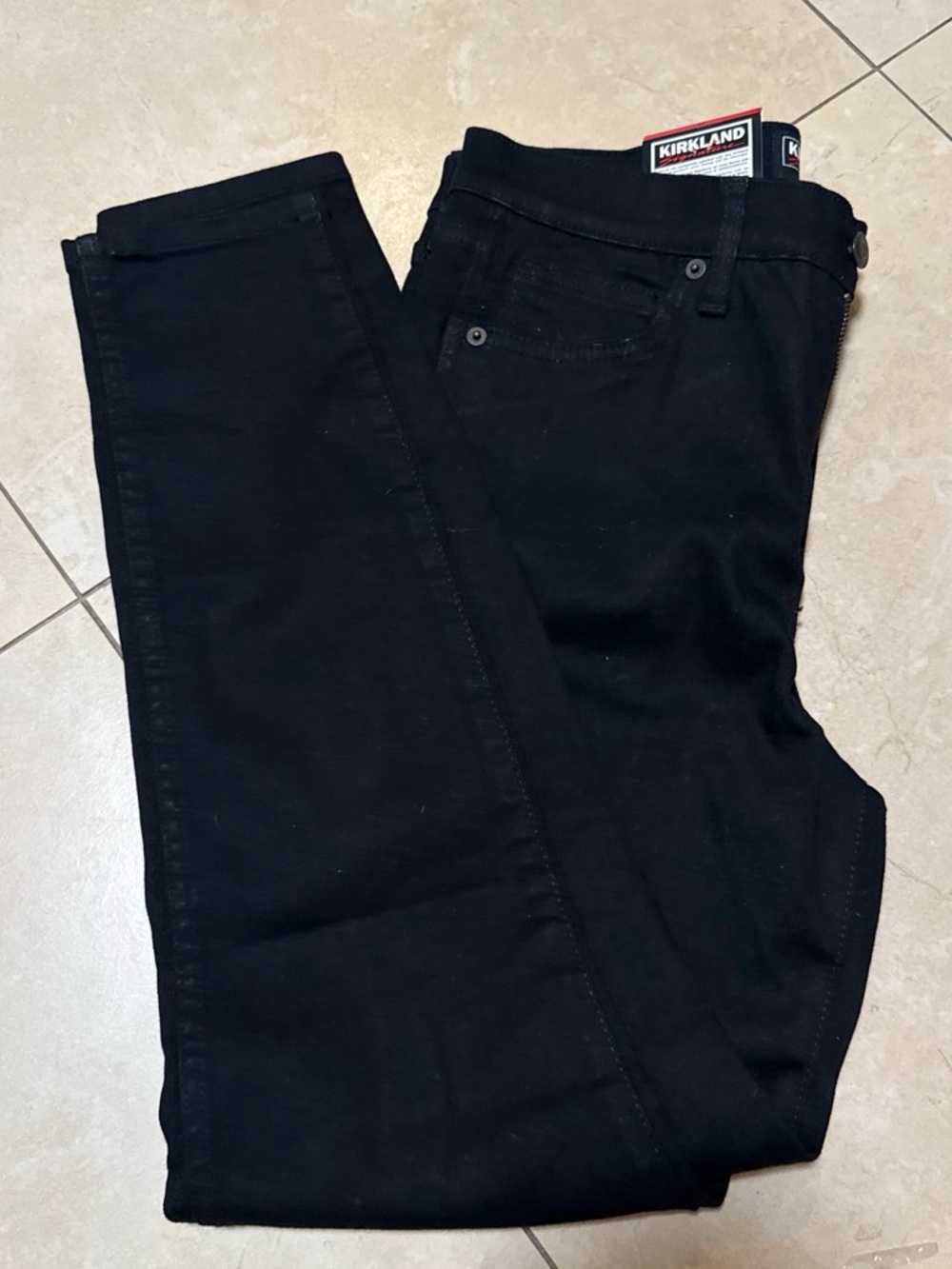 Kirkland Signature Women's Black size 8 skinny  jeans #denim